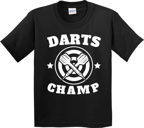 amazoncom darts champ retro darts youth kids  shirt clothing shoes jewelry
