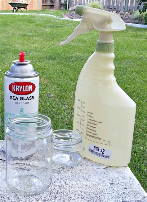 Krylon Sea Glass Spray Paint Review Spray Painting Glass