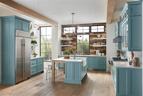 blue kitchen cabinets wellborn cabinet blog
