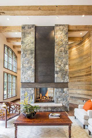 plank modern stone fireplace freestanding fireplace metal fireplace