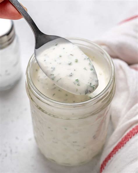homemade ranch dressing healthy fitness meals