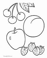 Fruit Coloring Pages Kids Fruits Printable Color Print Colouring Vegetables Raisingourkids Food Printing Vegetable Popular Clipart Worksheets Templates Library Coloringhome sketch template
