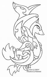 Coloring Pages Snivy Pokemon Starter Lineart Family Kanto Colouring Starters Printable Deviantart Getcolorings Getdrawings Template sketch template