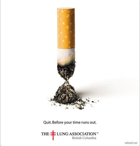anti smoking ads design idea cigarete  osocio