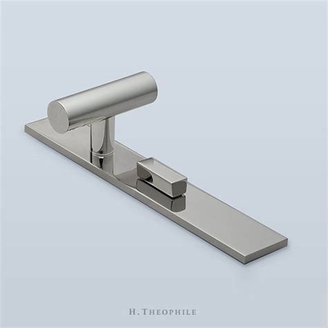 ht5600 ht3100 levers h theophile modern hardware lever polished nickel