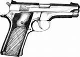 Garter Pistola Pistolas Revolver Tatuajes Fc03 sketch template