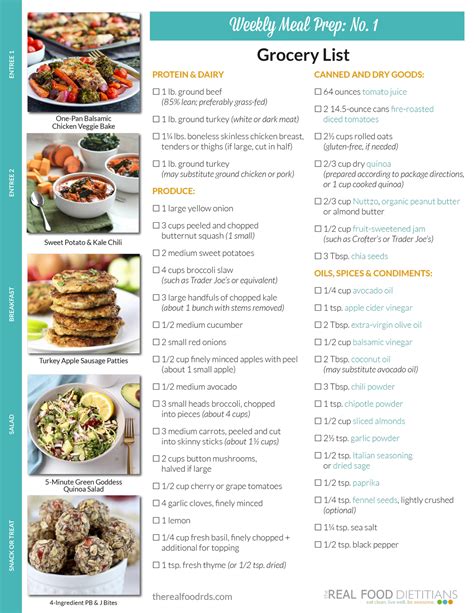 weekly meal prep menu   meal prep   week meal prep menu