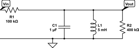 circuit analysis rlc bandpass filter electrical engineering stack exchange