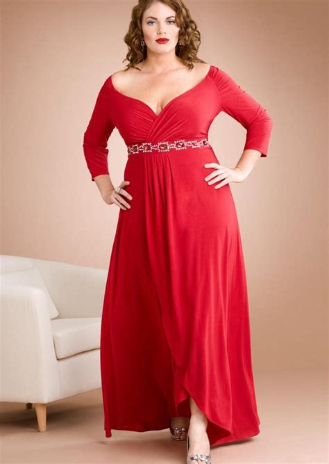 Satin Plus Size Dresses Pluslook Eu Collection