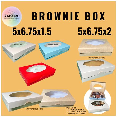 pcs xx xx brownie box shopee philippines