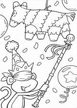 Pages Coloring Birthday Party Getcolorings sketch template