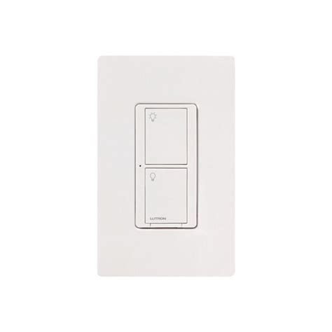 lutron pd ans wh  caseta smart lighting neutral switch   white