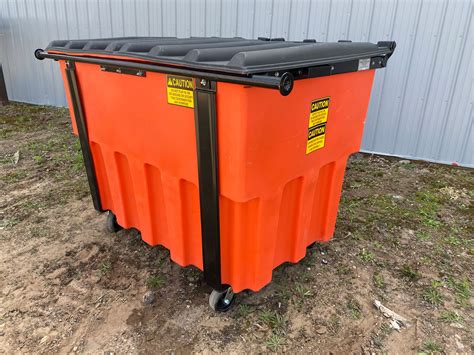 plastic rear load dumpsters nedland poly dura kans