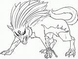 Coloring Pages Wolf Wings Wolves Library Clipart Printable sketch template