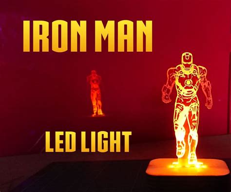 iron man led light led lights iron led