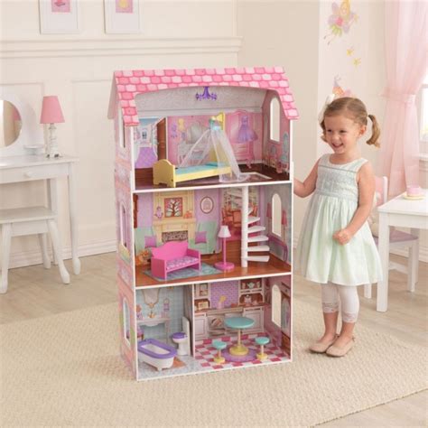 pin  julie gendreau  chambre fille wooden dollhouse doll house doll furniture