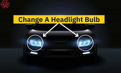 change  headlight bulb step  step instruction engineeringmix