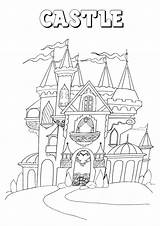 Palace Coloring Pages Print sketch template