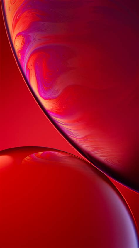 Download Original Apple iPhone XR Wallpaper - 06 - Red - HD Wallpapers