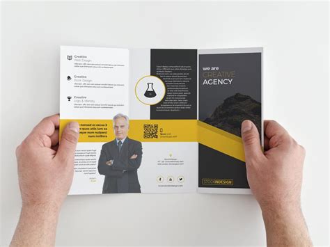 trifold brochure stockindesign