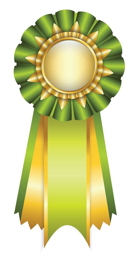 award ribbon clipart green   cliparts  images
