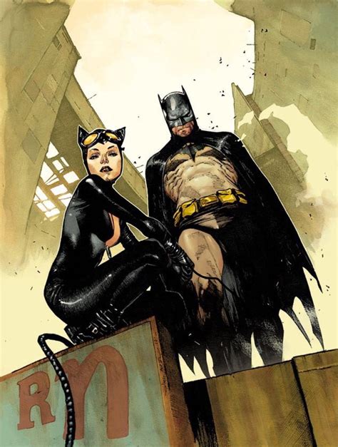 batman catwoman by olivier coipel batman