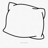 Pillow Coloring Pages Bed Clipart Sweet Looking Ultra Colorare Da Cuscino Disegno Clipartkey Webstockreview Transparent sketch template