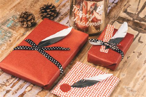 kreativ verpacken geschenke verpacken weihnachten mobile baylpga