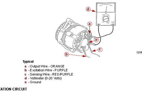 mercruiser   alternator wiring diagram wiring diagram