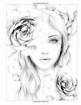 Grayscale Coloring Adults Book Color Drawings Choose Board Cool Big Fantasy sketch template