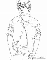 Justin Bieber Coloring Cute Pages Shahrukh Color Online Print Drawings sketch template