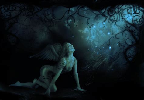 Dark Surreal Art Fallen Angels Fallen Angel By Gfxglobe