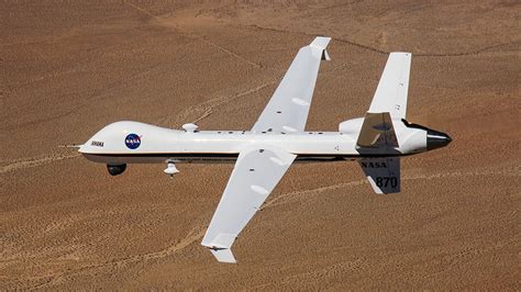 nasas predator drone flew solo  commercial airspace devicedailycom