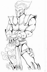 Smoke Mortal Kombat Coloring Dani Castro Pages Deviantart Template sketch template