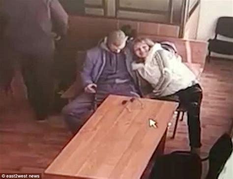 girlfriend performs sex act on defendant during russian