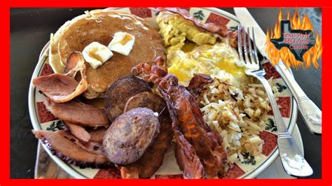 blackstone griddle breakfast meat lovers edition youtube