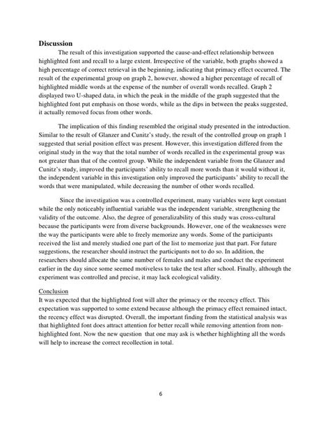 discussion sections research paper