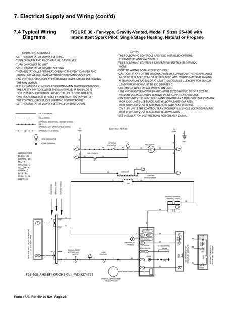 reznor wiring diagram wiring diagram pictures