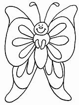 Animales Butterflies sketch template