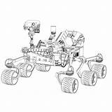 Rover Curiosity Exploration Rovers Brandes Cadet Kirsten sketch template