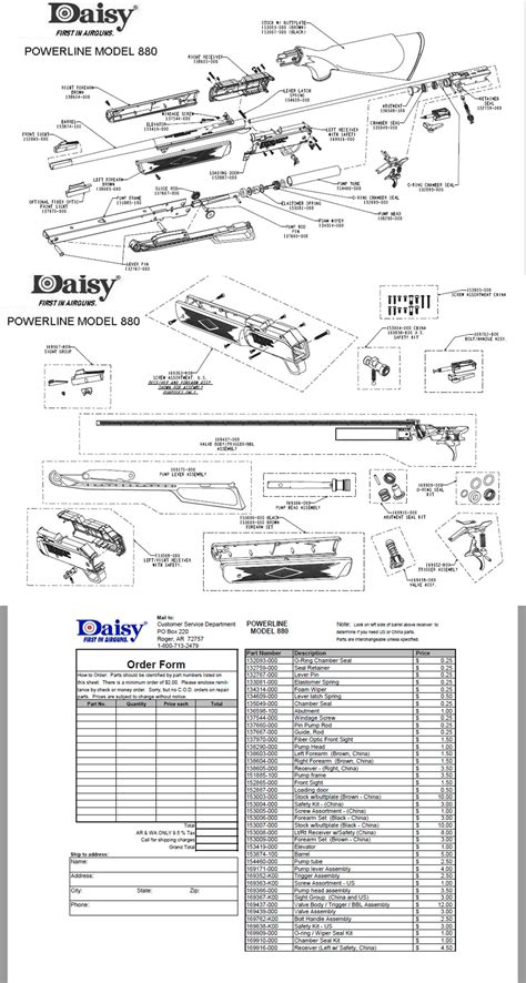 daisy model  parts diagram drivenheisenberg