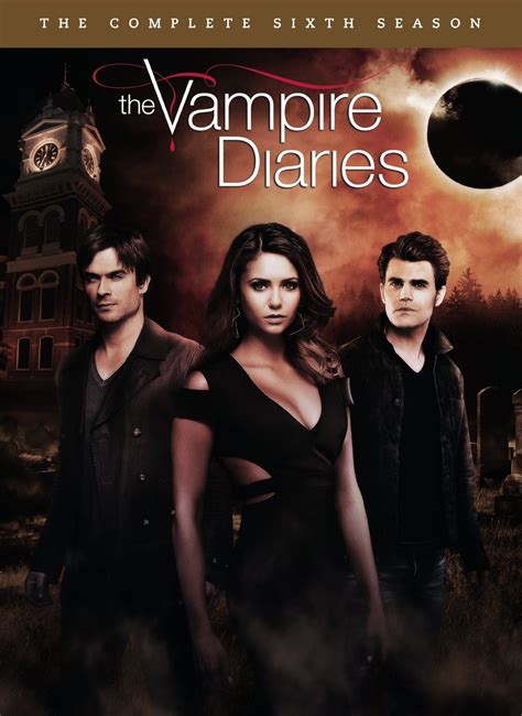 vampire diaries  complete sixth season dvd  vampire