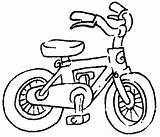 Kenderaan Basikal Mewarna Kartun Sekolah Transportasi Alat Kawasan Sekitar Soalan Kecemasan Bahagi Matematik sketch template