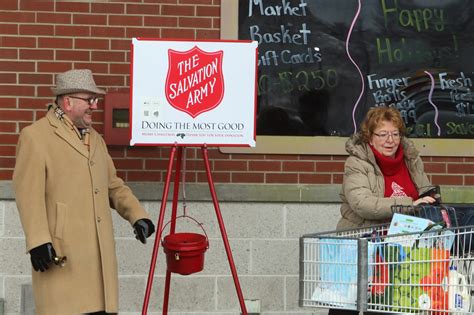 salvation army bell ringer lowell sun
