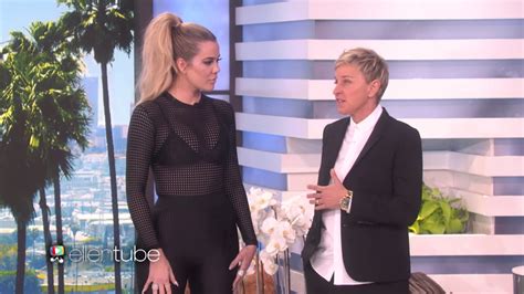 Khloe Kardashian Ellen Show Interview Spilling Sex Secrets