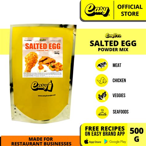 easypro salted egg powder  lazada ph