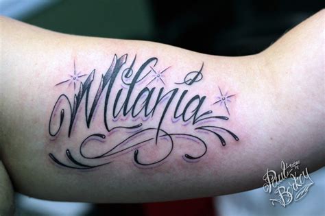 script lettering cursive tattoos  paulberkey tattoos