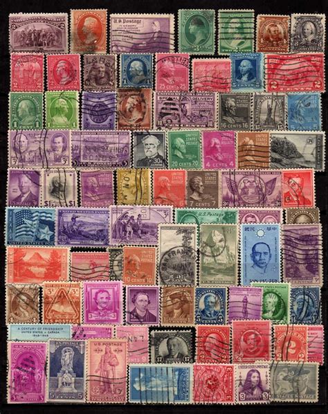united states stamp collection  stamps united states etsy
