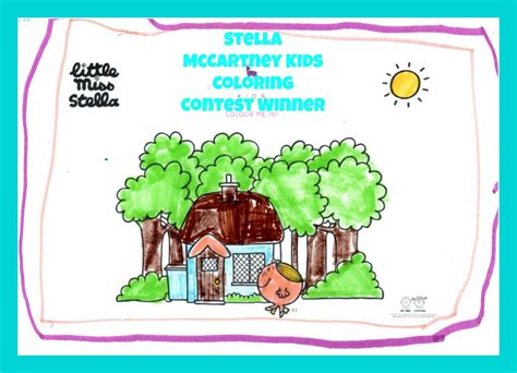 stella mccartney kids coloring contest winner momtrendsmomtrends