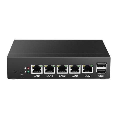 ethernet rj  lan ports mini pc celeron  dual cores ghz pfsense firewall router